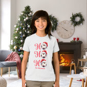 ホー・ホー・ホー クリスマス サッカー トライブレンドTシャツ