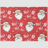 ホー！ホー！ホー！サンタクロース |クリスマスティッシュペーパー 薄葉紙 (正面)