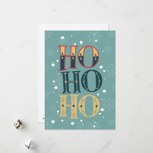 ホー ホー ホー シーズンカード (正面/裏面インサイチュ)