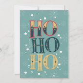 ホー ホー ホー シーズンカード (正面)