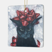 ホー。ホー。ホー。 セラミックオーナメント (左)