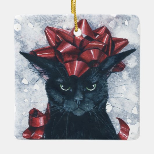 ホー…ホー…ホー… セラミックオーナメント (正面)