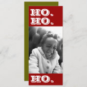 ホー。ホー。ホー。フォトカード (正面/裏面)