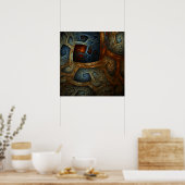 「ホー・ワールド」ファインアートプリント ポスター (キッチン)