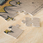 ホー!ヴィンテージ漫画ブックスチームパンクポップ・アートのアート ジグソーパズル (側面)