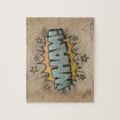 ホー!ヴィンテージ漫画ブックスチームパンクポップ・アートのアート ジグソーパズル (縦)