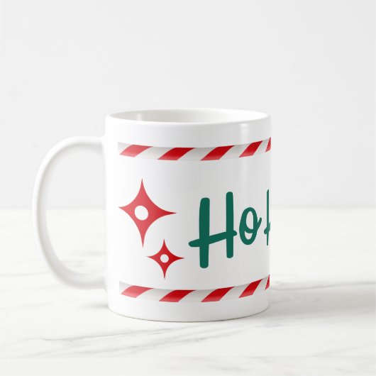 ホ・ホ・ホ! クリスマスマグ コーヒーマグカップ (左)