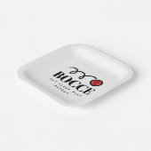 ボおもしろいッチボールゲームパーティー使い捨カスタムて ペーパープレート (傾斜あり)