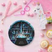 ボお洒落ホ魔法科学者誕生日 ペーパープレート (パーティー)