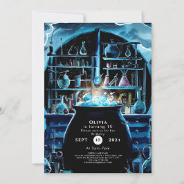 ボお洒落ホ魔法科学者誕生日 招待状