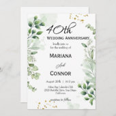 ボお洒落ホ・グ結婚リーナリー 招待状 (正面/裏面)