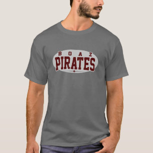 ボアズ高校、海賊 Tシャツ