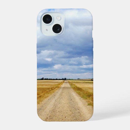 ボアディージャ・デル・カミーノ - イテーロ・デ・ラ・ベガ道路 iPhone 15ケース (裏面)