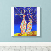 ボアブの木 キャンバスプリント (インサイチュ (ウッドフロア))