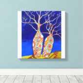 ボアブの木 キャンバスプリント (インサイチュ (ウッドフロア))