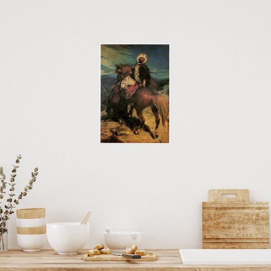 ボアブディル王の別れの挨拶 ポスター (キッチン)