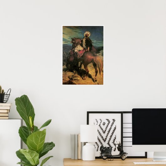 ボアブディル王の別れの挨拶 ポスター (ホームオフィス)