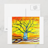 ボアブ金ゴールド ポストカード (正面/裏面)