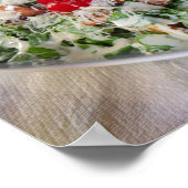 ボアペティギリシャサラダのポスター ポスター (角)