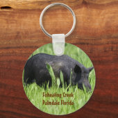 ボアホッグキーチェーン キーホルダー (正面)