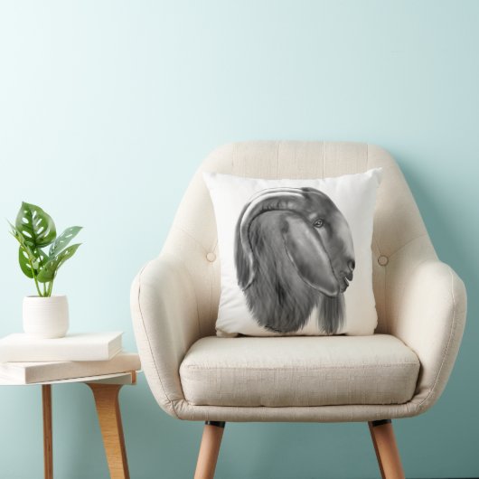 ボアヤギのスケッチ群の名前ヤギ枕 クッション (椅子)