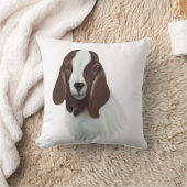 ボアヤギのスケッチ群の名前ヤギ枕 クッション (ブランケット)