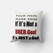 ボアヤギのスケッチ群の名前ヤギ枕 クッション (裏面)