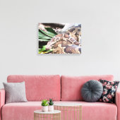 ボア収縮性爬虫類 キャンバスプリント (インサイチュ (リビング))