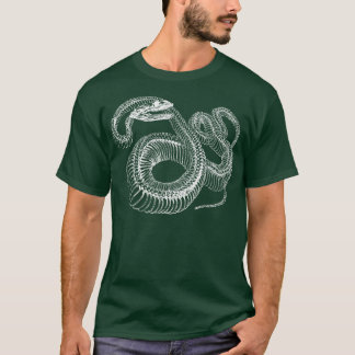 ボア収縮骨格 Tシャツ