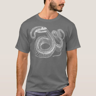 ボア収縮骨格 Tシャツ