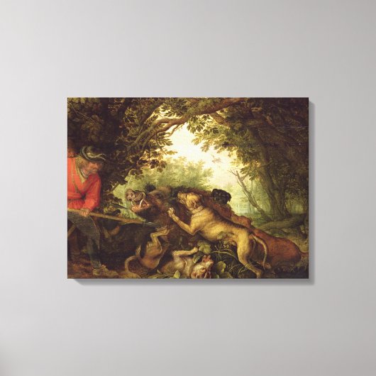 ボア狩り, 1611 キャンバスプリント (正面)