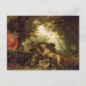 ボア狩り, 1611 ポストカード (正面)