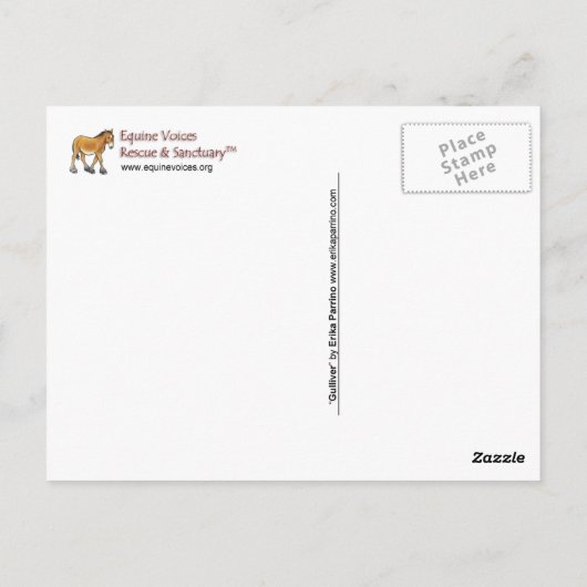 ボイウマ科のスガリバーはがき ポストカード (裏面)