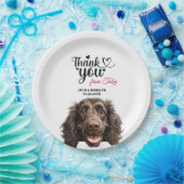 ボイキンスパニエル犬ドッグウェディングレセプション ペーパープレート (パーティー)