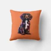 ボイキンスパニエル犬ドッグ クッション (裏面)