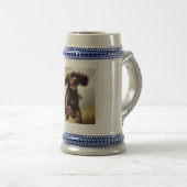 ボイキンスパニエル犬ドッグ ビールジョッキ (正面右)