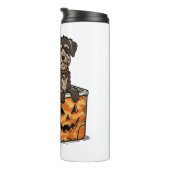 ボイキンスパニエル犬ハロウィーン タンブラー (回転右)