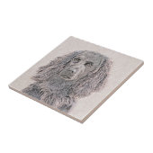 ボイキンスパニエル犬絵画ズ – かわいいオリジナルドッグアート タイル (側面)