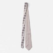 ボイキンスパニエル犬絵画ズ – かわいいオリジナルドッグアート ネクタイ (裏面)