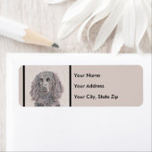 ボイキンスパニエル犬絵画ズ – かわいいオリジナルドッグアート ラベル (インサイチュ)