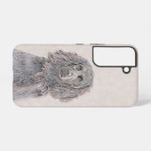 ボイキンスパニエル犬絵画ズ – かわいいオリジナルドッグアート SAMSUNG GALAXYケース (裏面横)