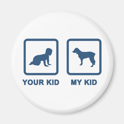 ボイキンスパニエル犬 マグネット (正面)