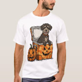 ボイキンスパニエル ハロウィン Tシャツ (正面)