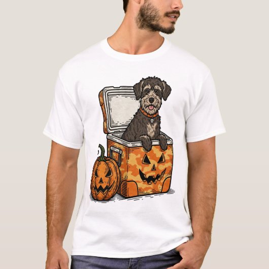 ボイキンスパニエル ハロウィン Tシャツ (正面)