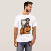 ボイキンスパニエル ハロウィン Tシャツ (正面フル)