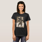 ボイキンスパニエル 楽しい犬 ばかカウボーイ Tシャツ (正面フル)