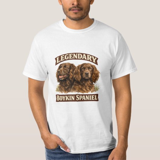 ボイキンスパニエル Tシャツ (正面)