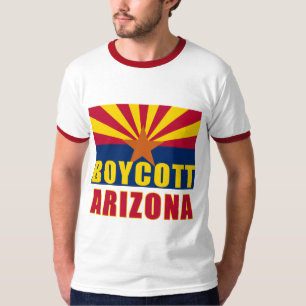 ボイコットのアリゾナのTシャツ、ボタン、フード付きスウェットシャツ Tシャツ