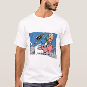 ボイコットのイスラエル共和国のアパルトヘイト Tシャツ