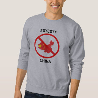 ボイコットの中国 スウェットシャツ